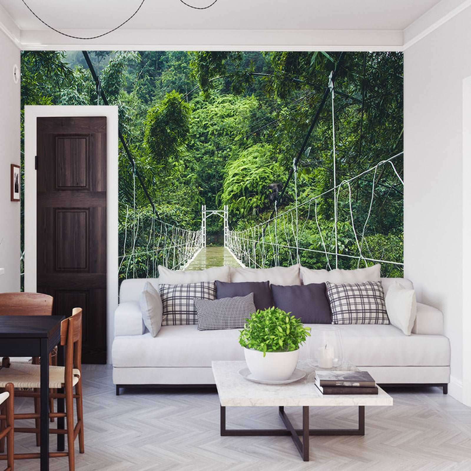 Fototapet Bakgrunnshengebro