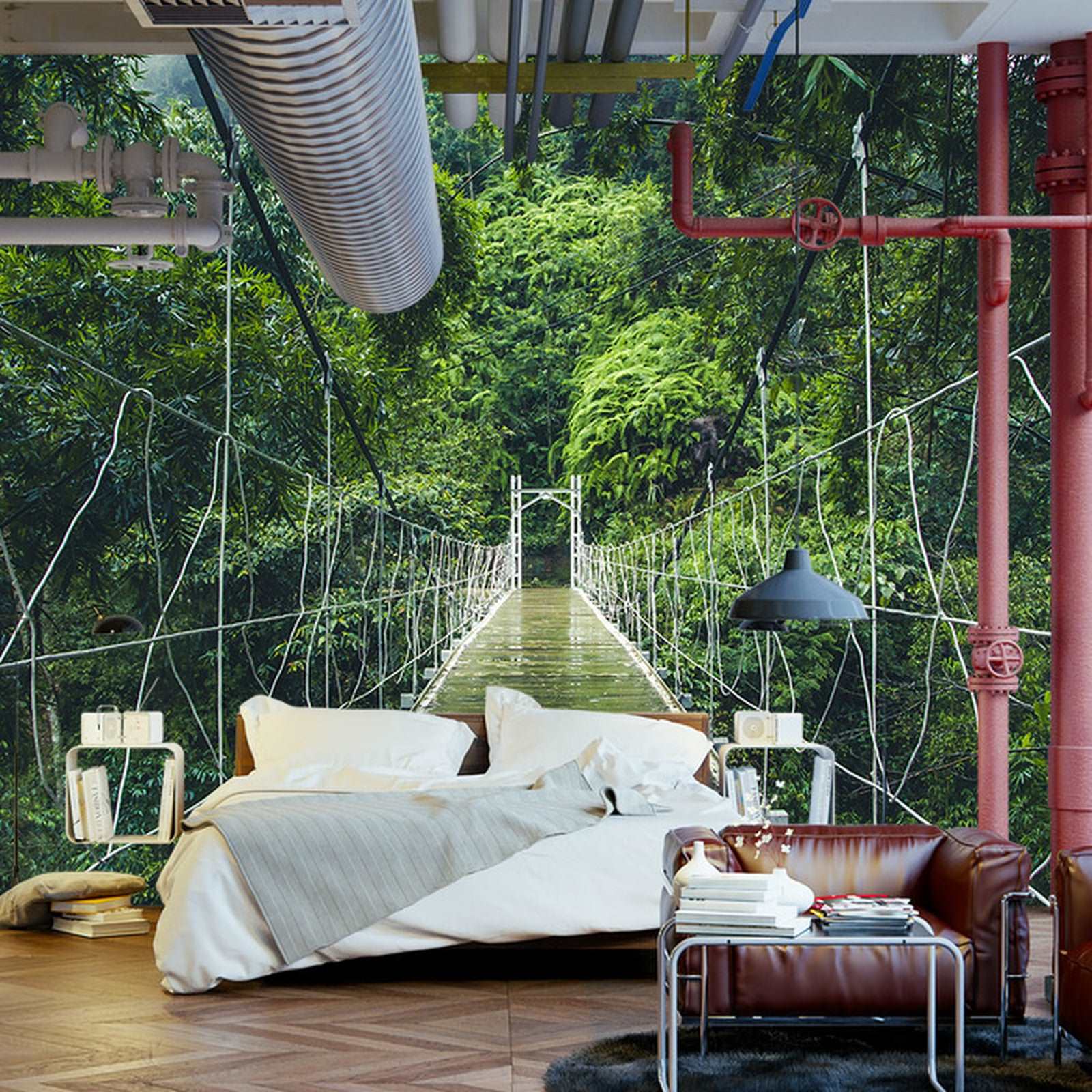 Fototapet Bakgrunnshengebro