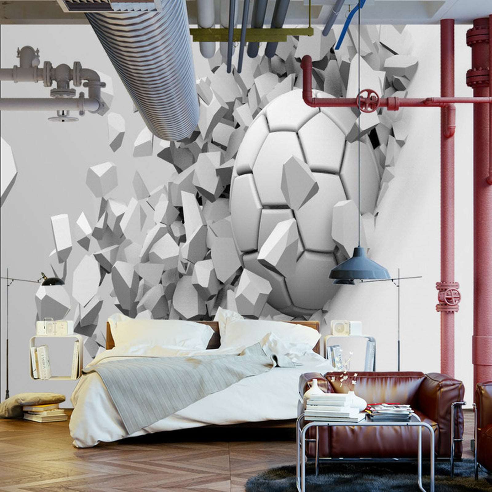 Fototapet 3D Sportsball