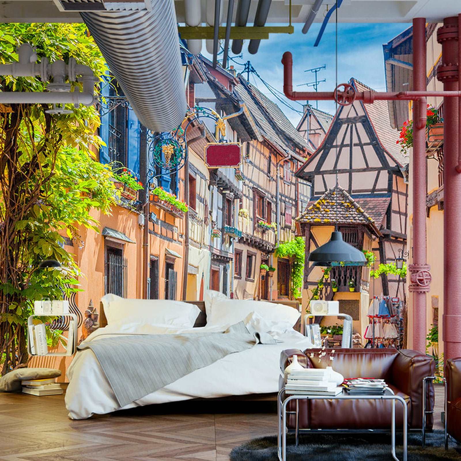 Fototapet Alley Transition