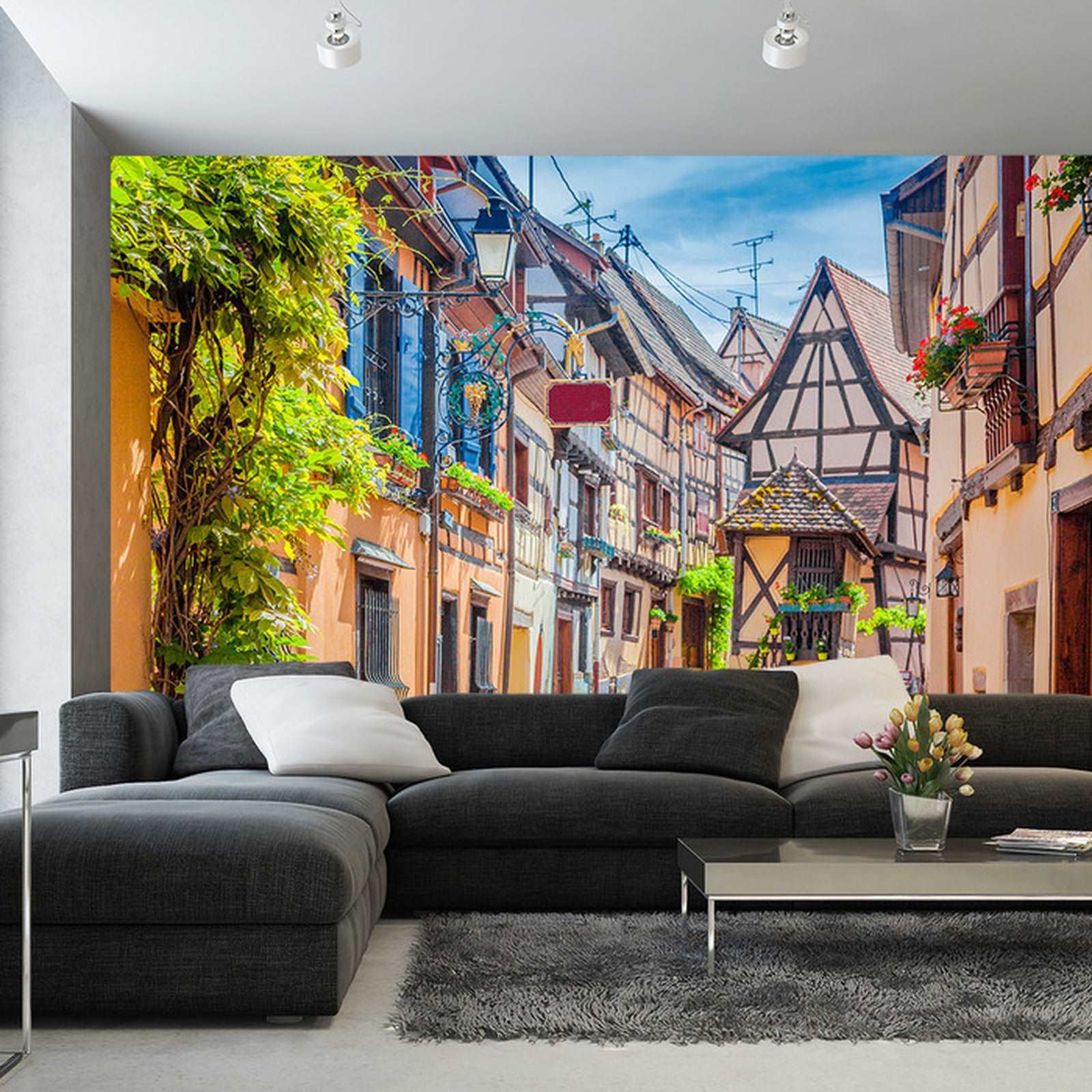 Fototapet Alley Transition