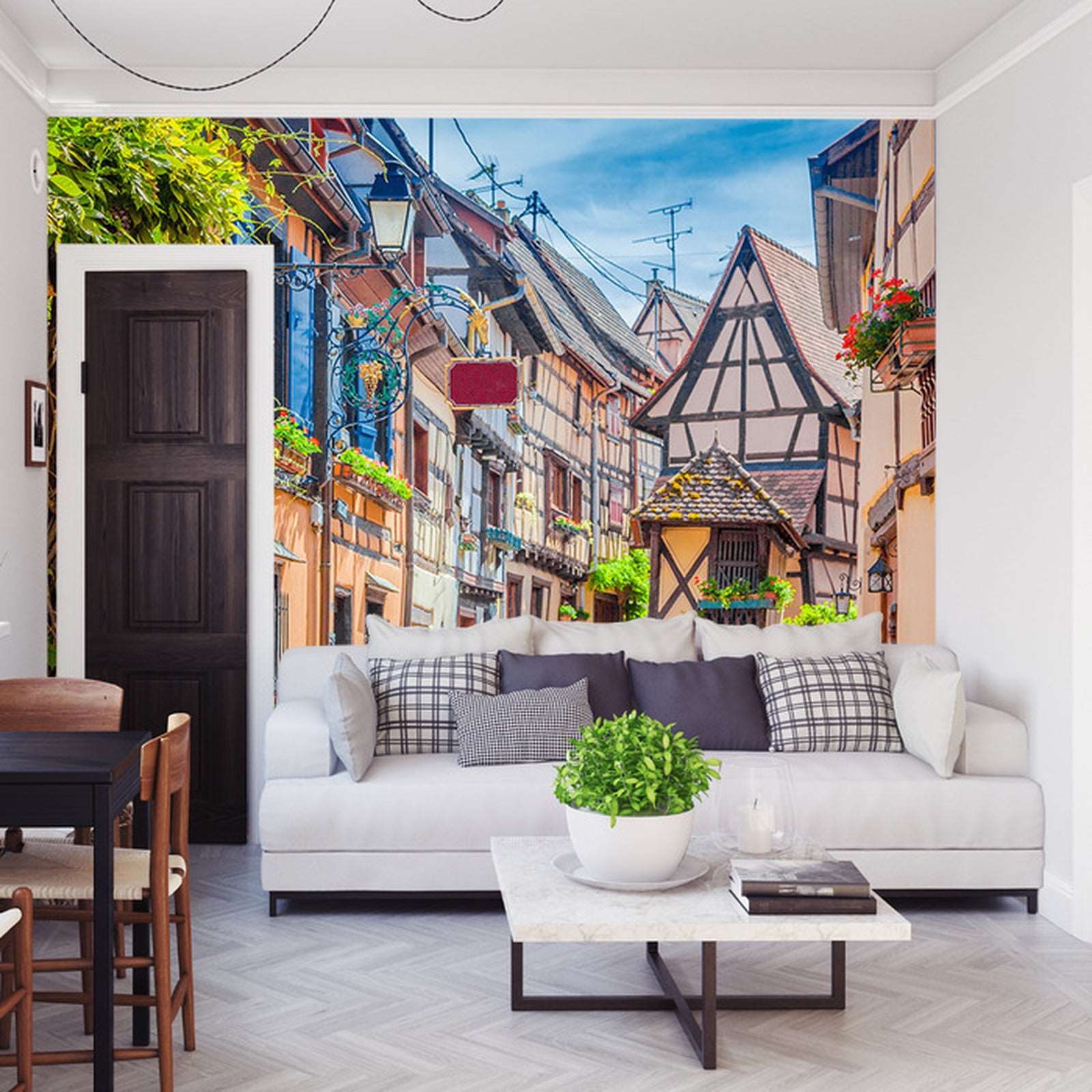 Fototapet Alley Transition