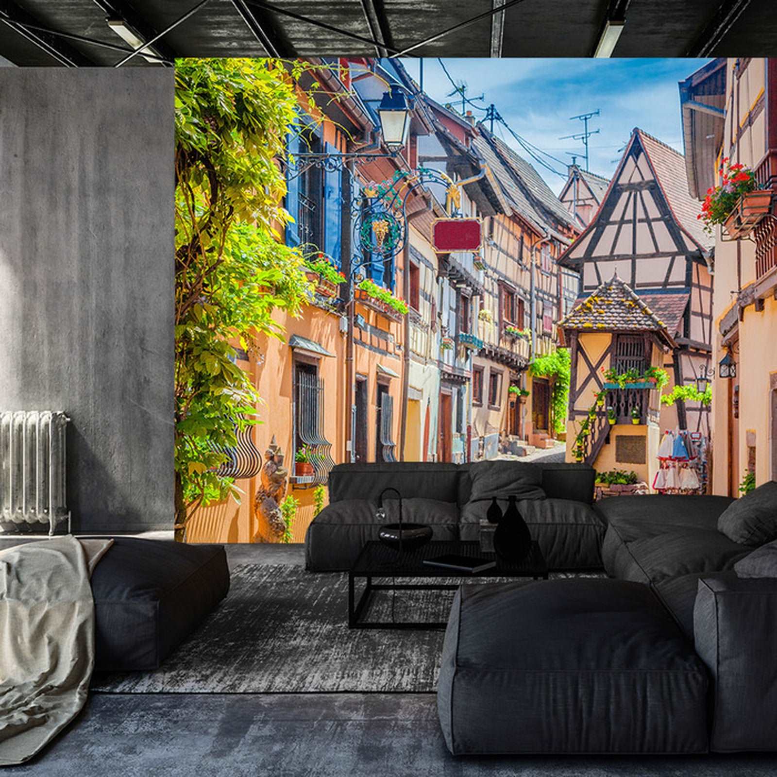 Fototapet Alley Transition