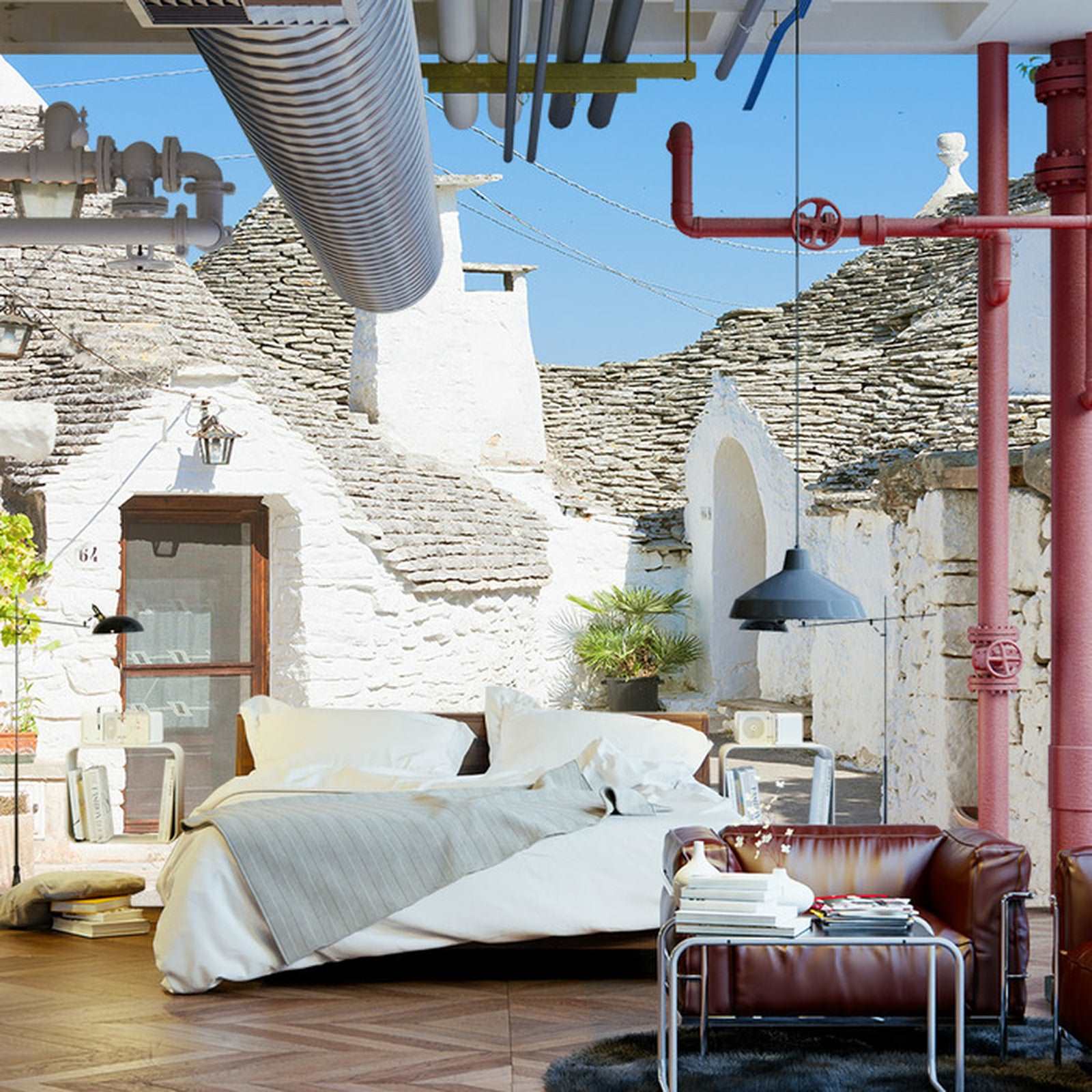 Fototapet Alley City