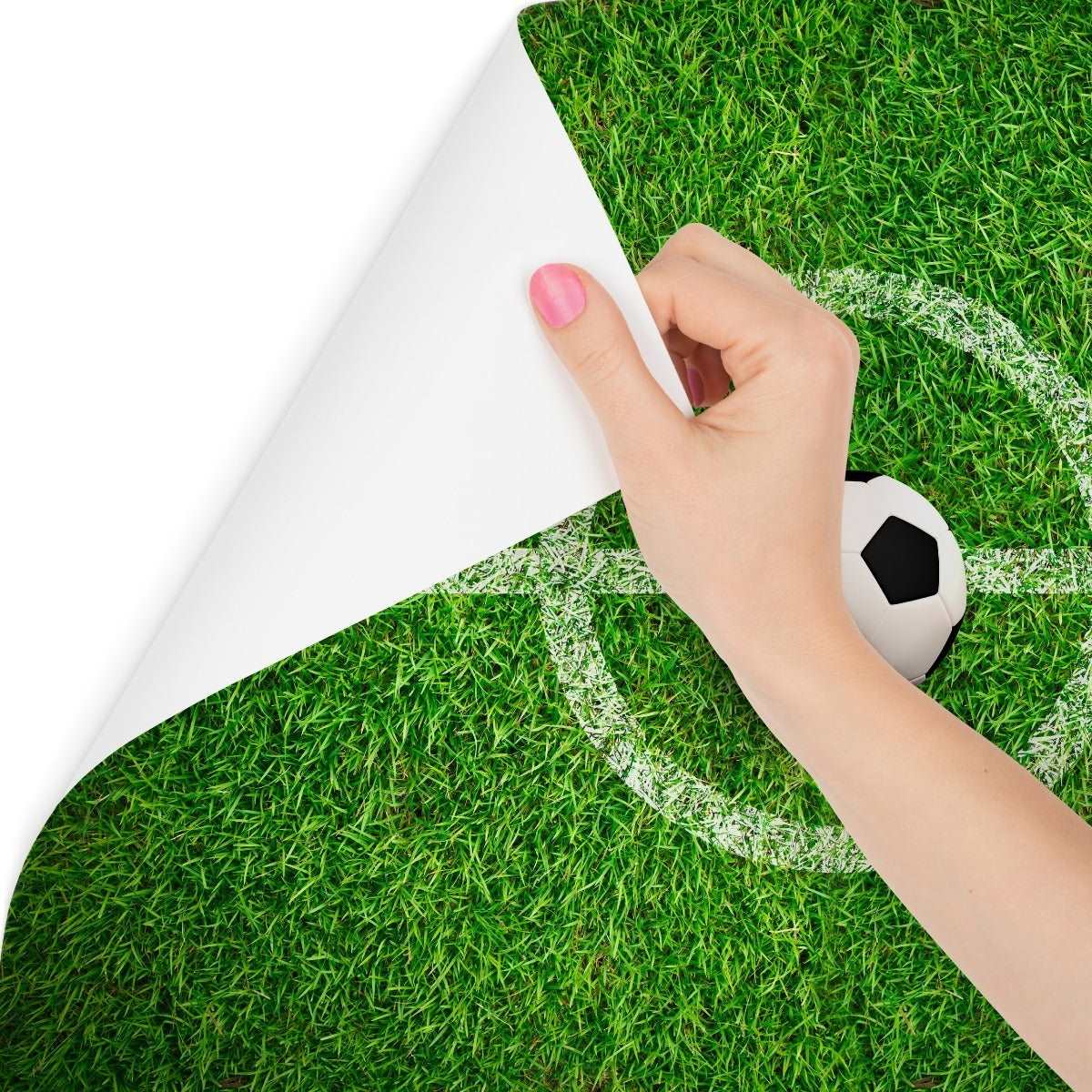 Fototapet Ball I Midten Av Banen