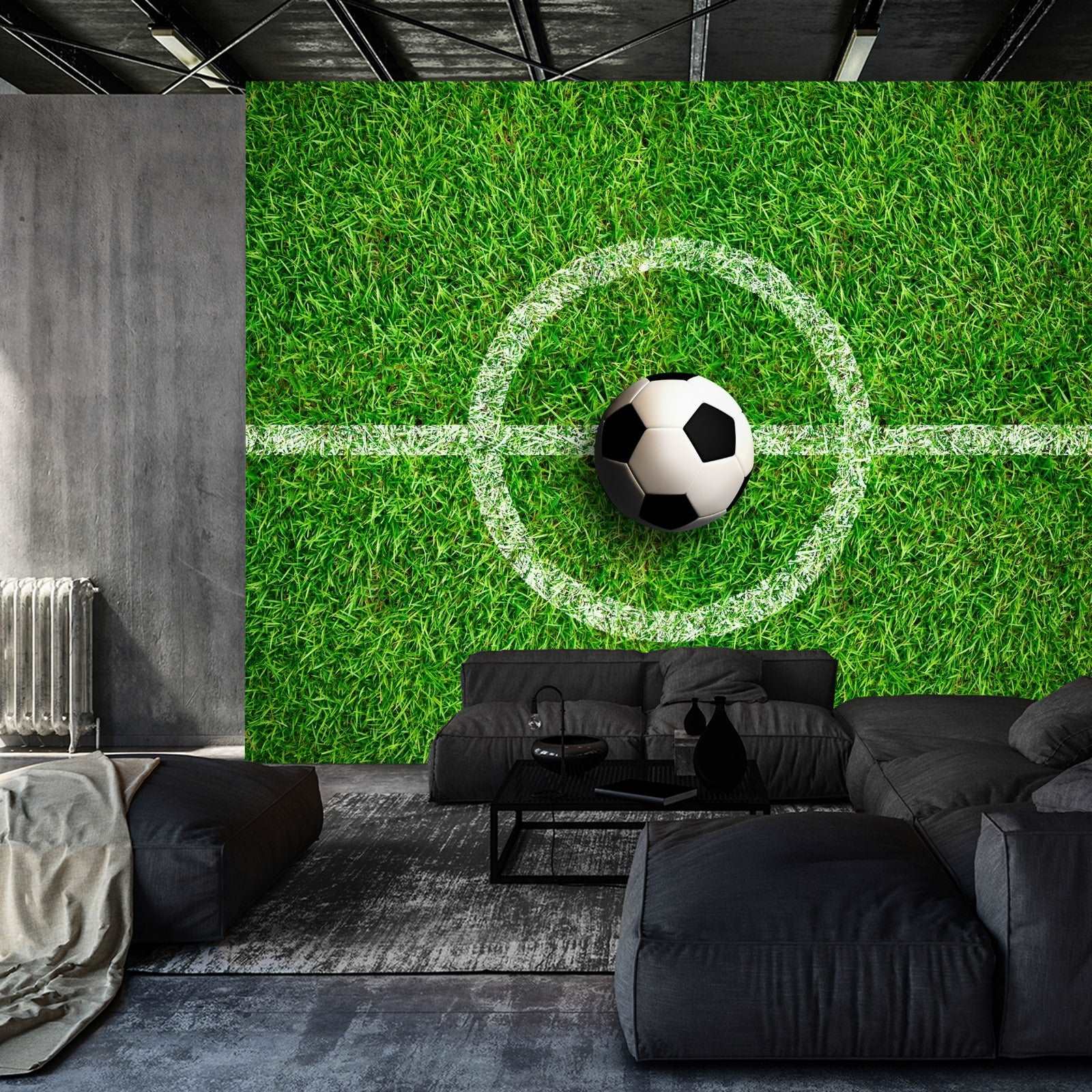 Fototapet Ball I Midten Av Banen