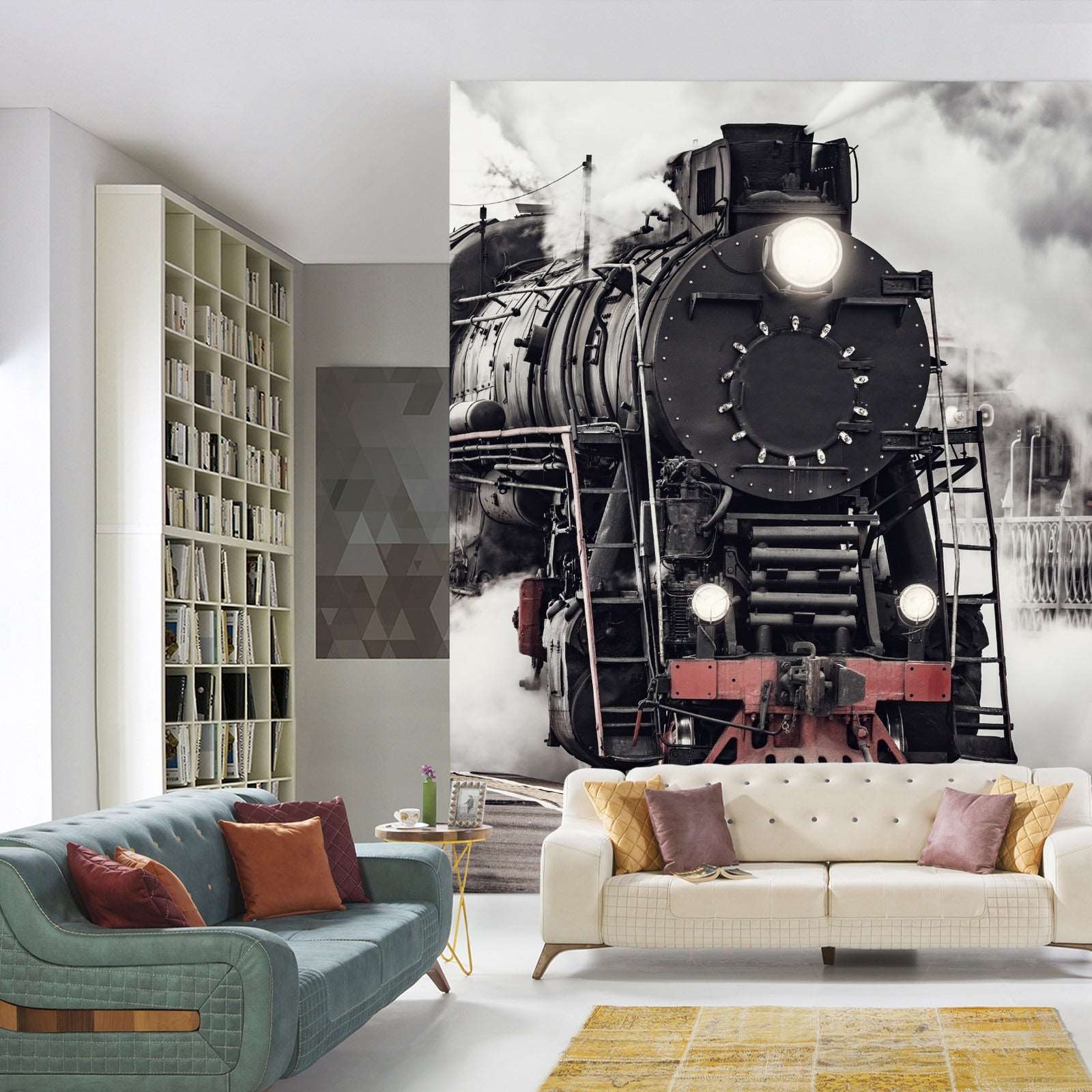 Fototapet Antikke Damptog