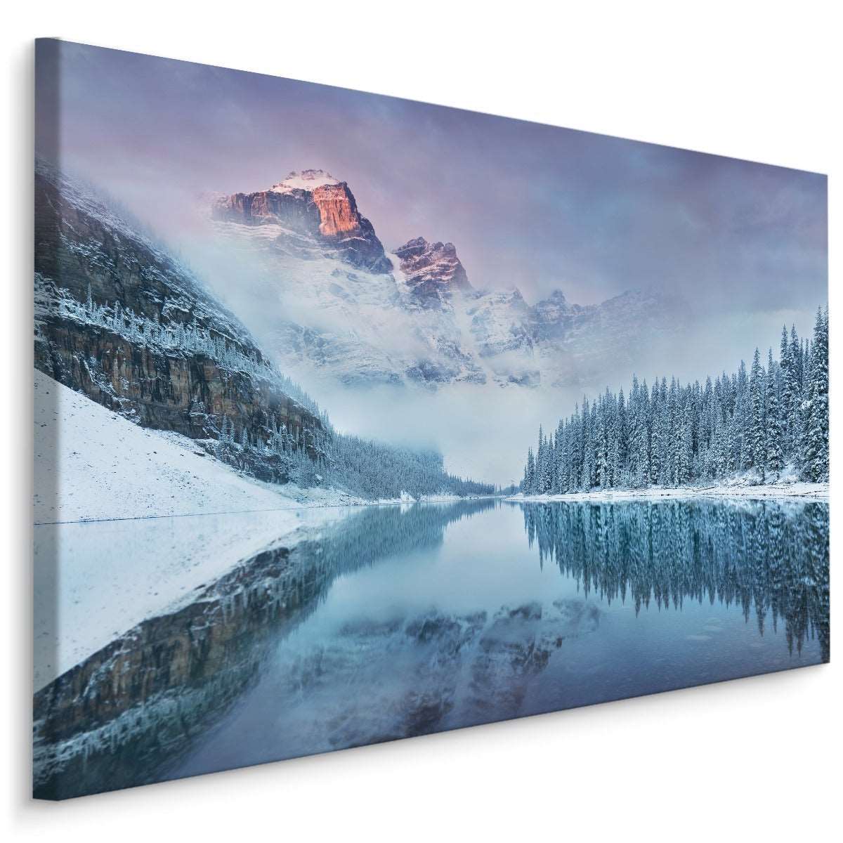 3d vinterfjelllandskap