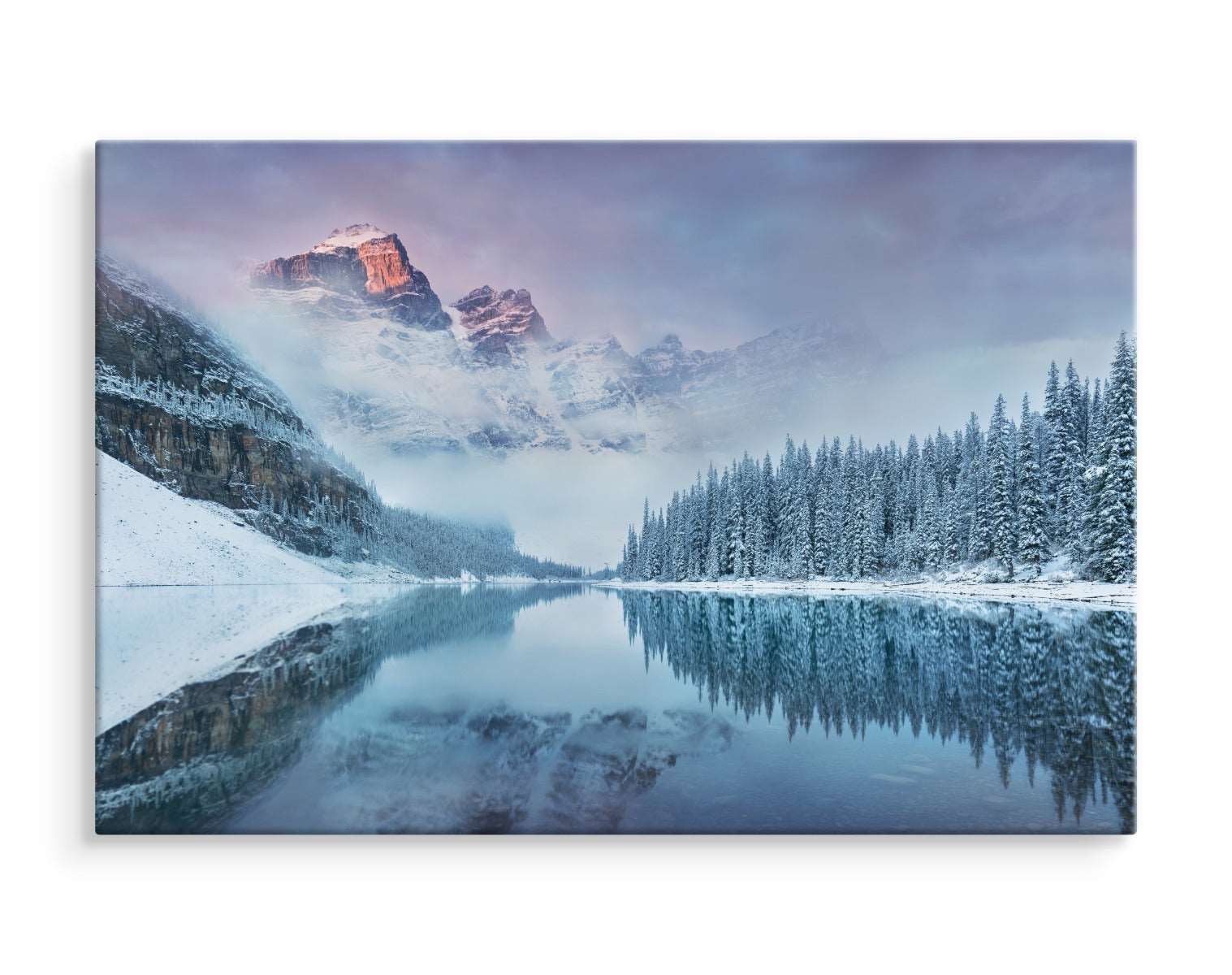 3d vinterfjelllandskap