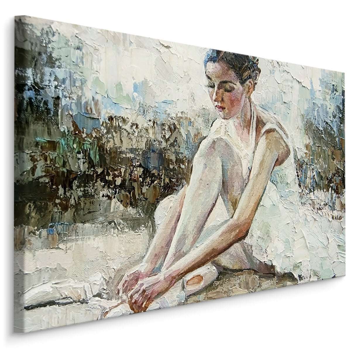 Ballerina før showet