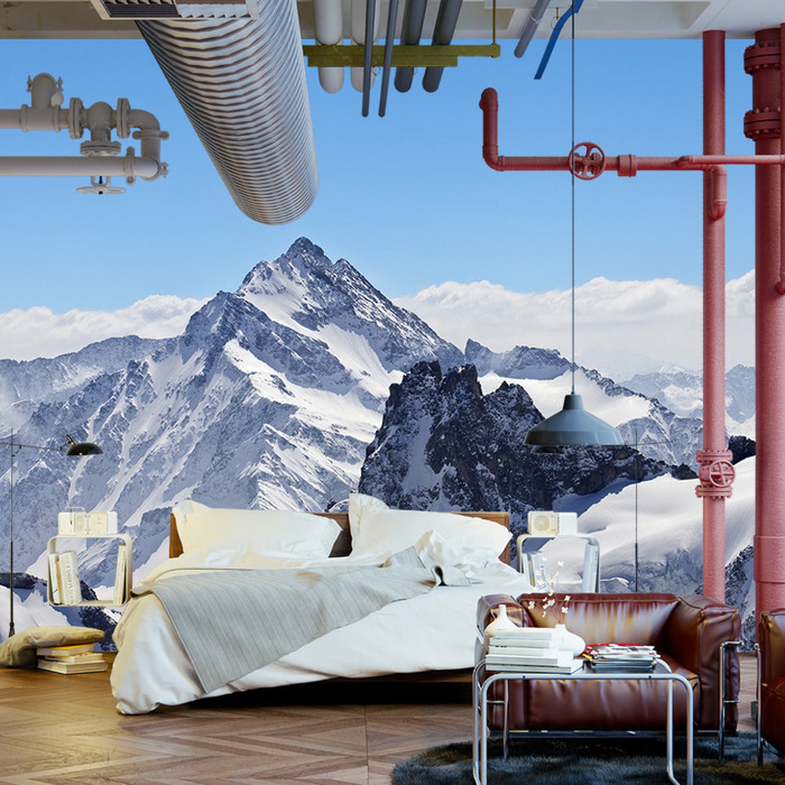 Fototapet Lavendel Blomster Til Kjøkkenet