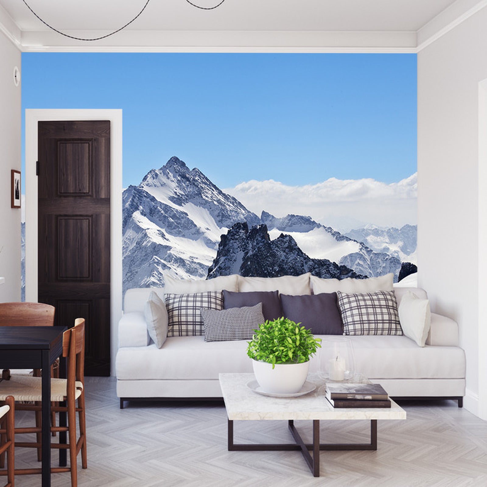 Fototapet Lavendel Blomster Til Kjøkkenet