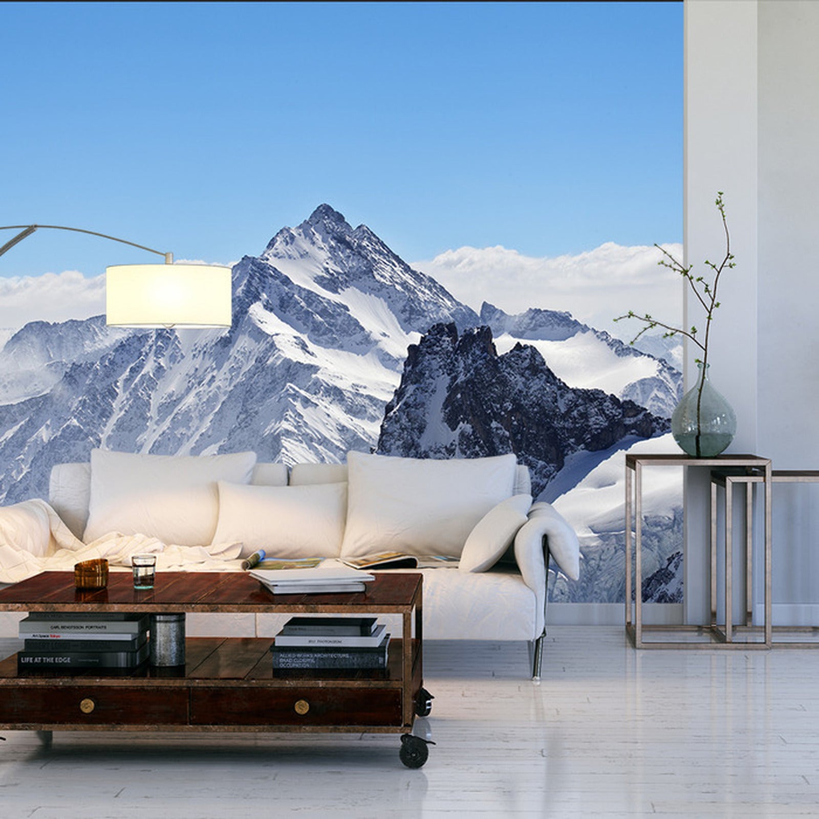 Fototapet Lavendel Blomster Til Kjøkkenet