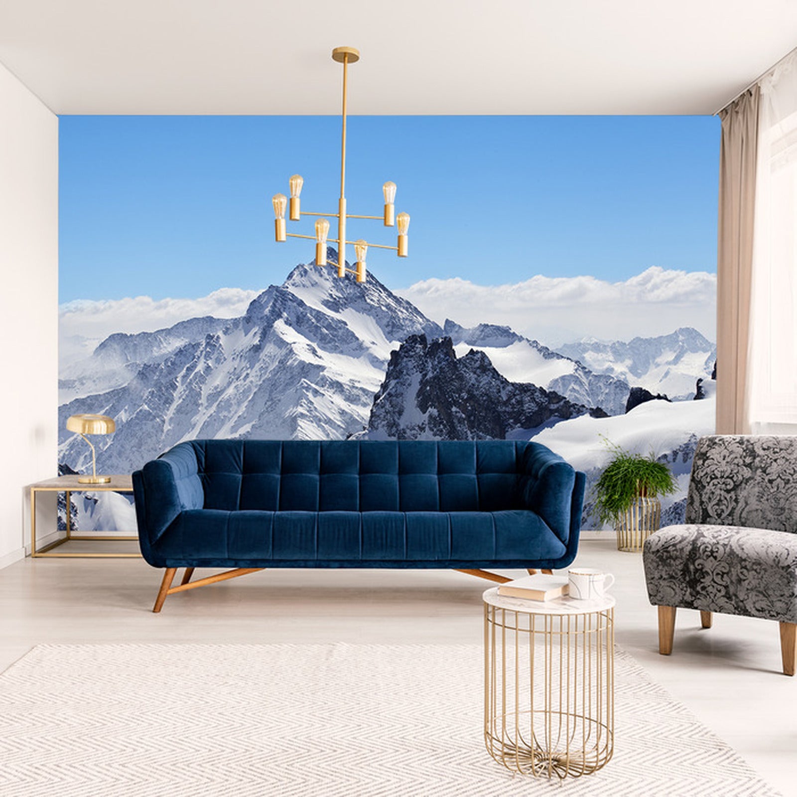 Fototapet Lavendel Blomster Til Kjøkkenet