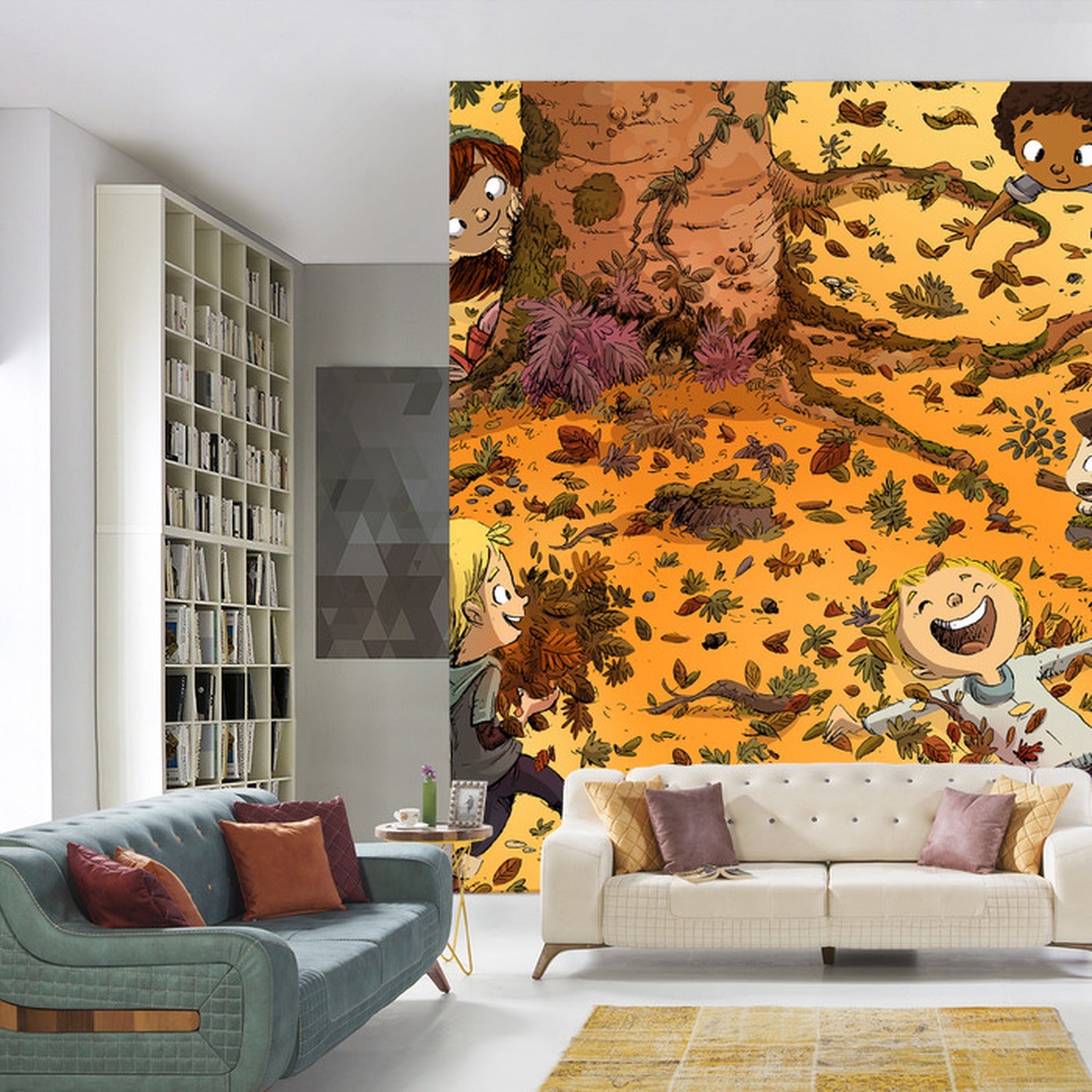 Fototapet For Barn - Moro I Skogen