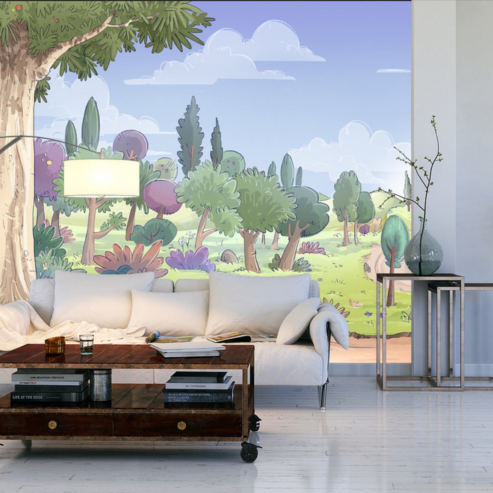 Fototapet For Barn - Slott I Det Fjerne