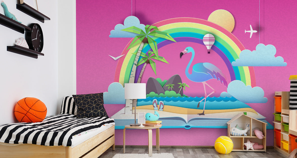 Fototapet For Barn - Vellykket Sommerferie