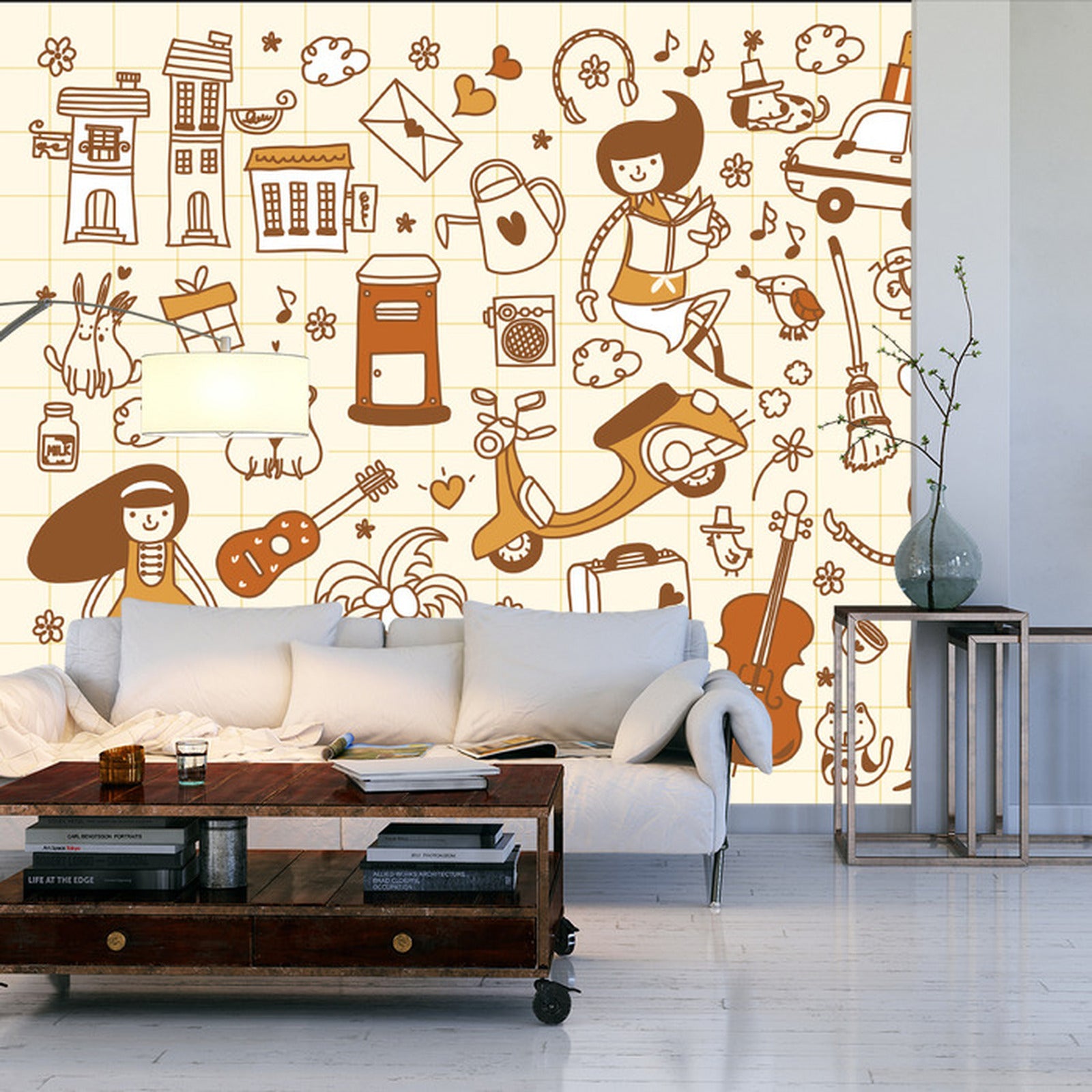 Fototapet For Barn - Lekende Barn