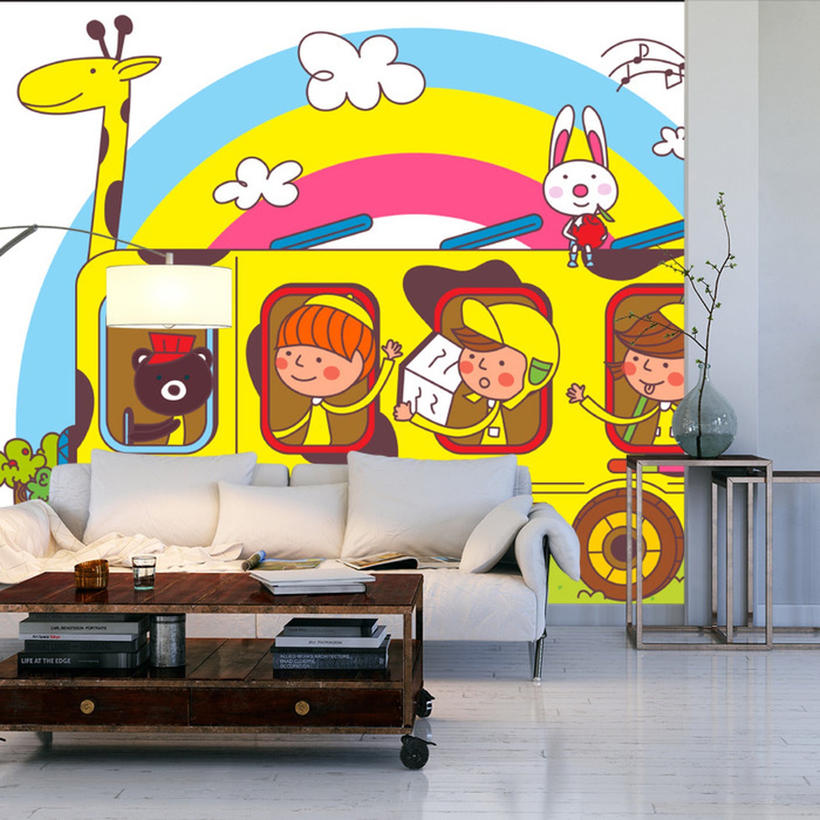 Fototapet For Barn - Skoletur