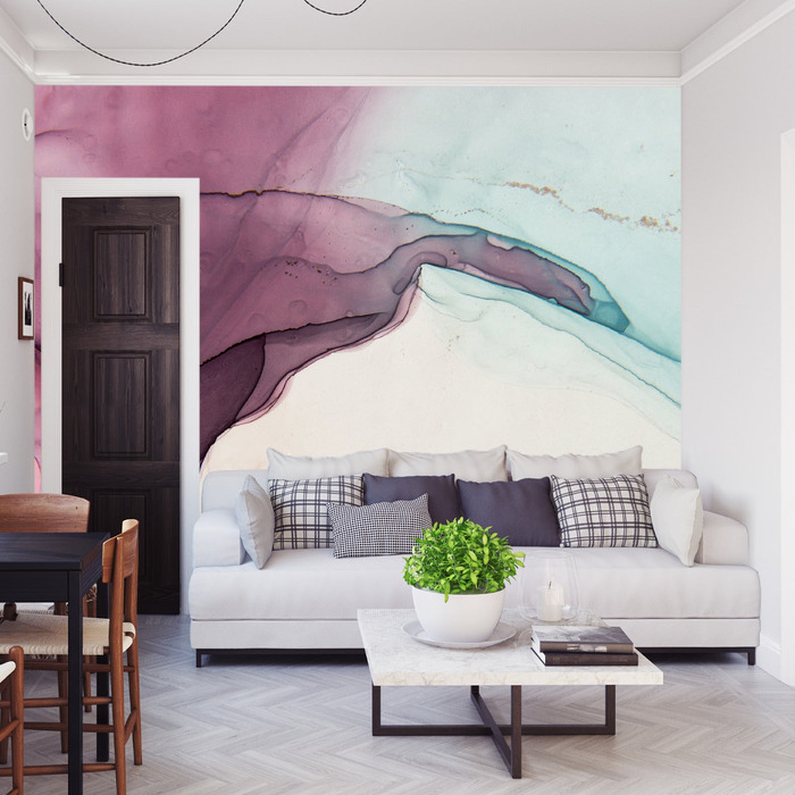 Fototapet Marmor Virvler