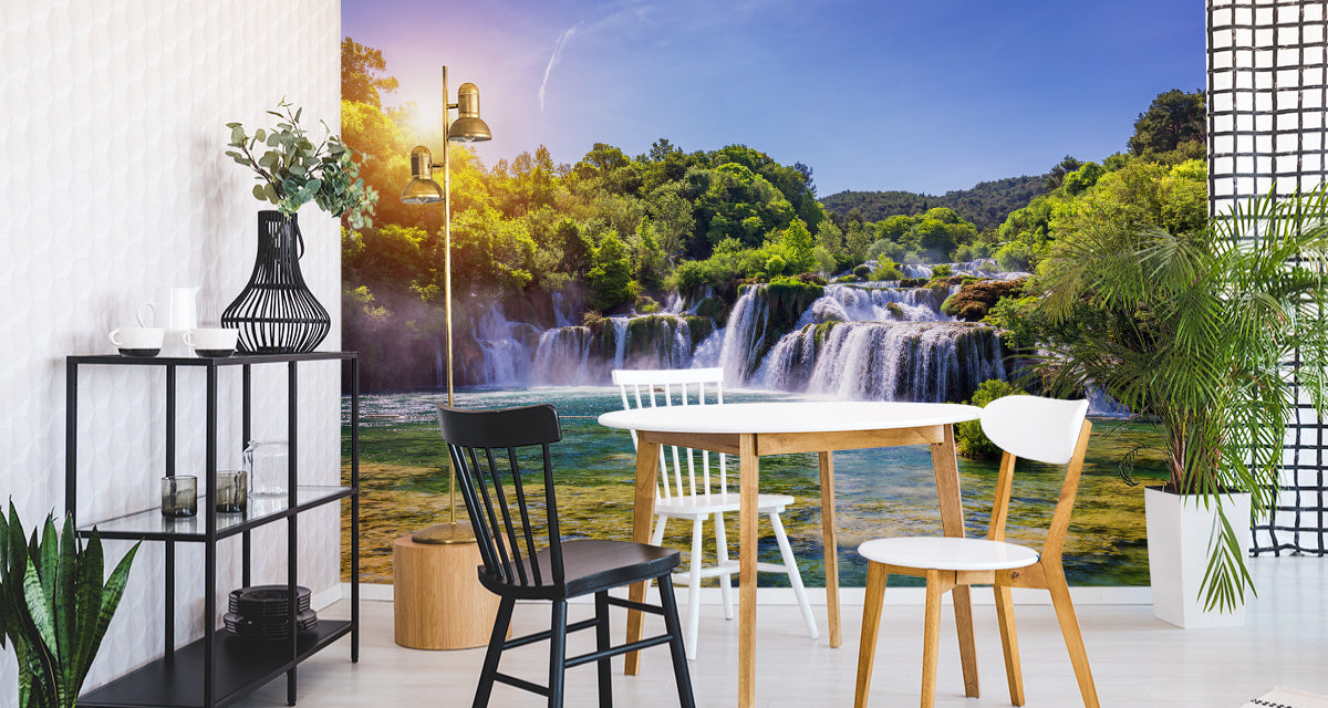 Fototapet Skradinski Bøkefossen, Kroatia