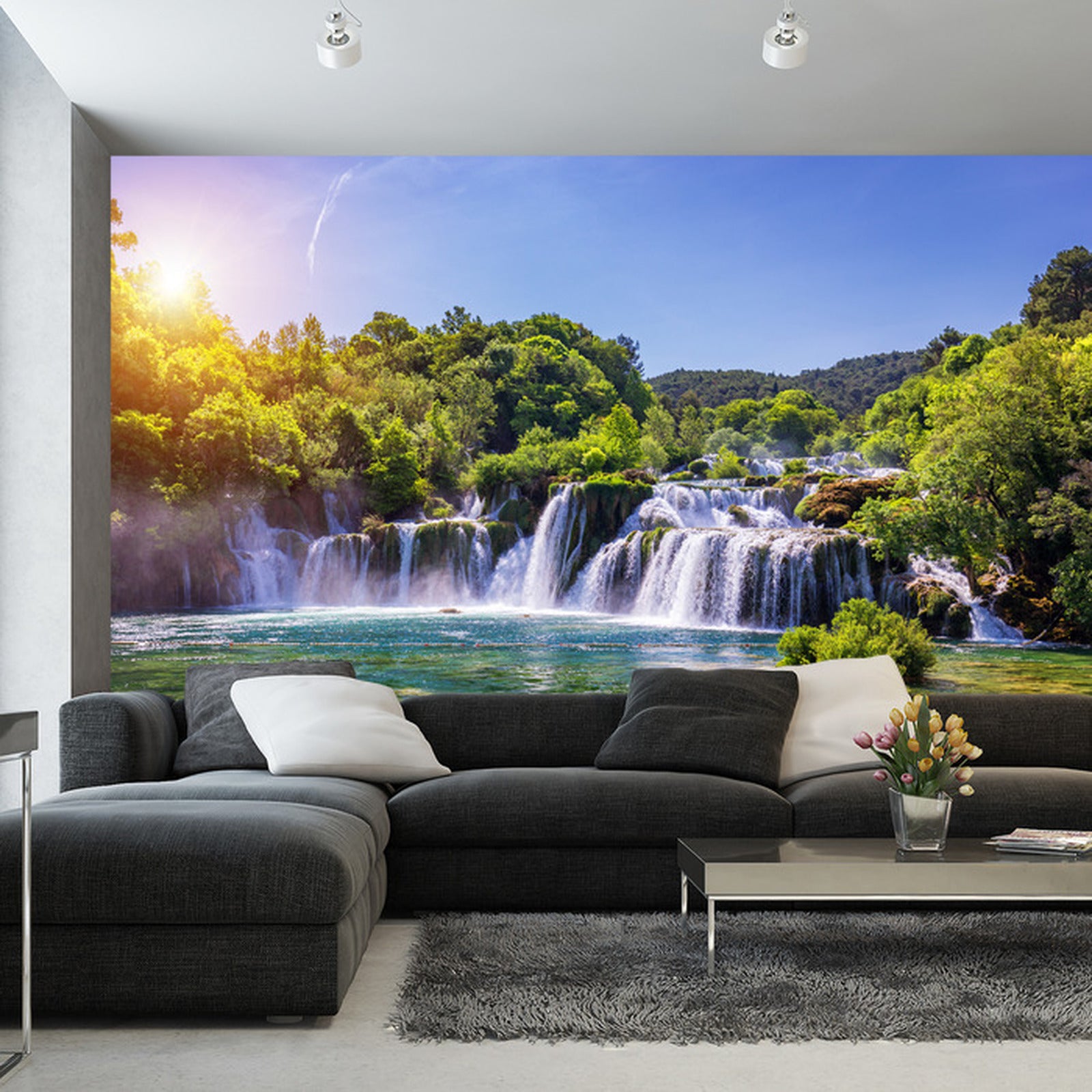 Fototapet Skradinski Bøkefossen, Kroatia