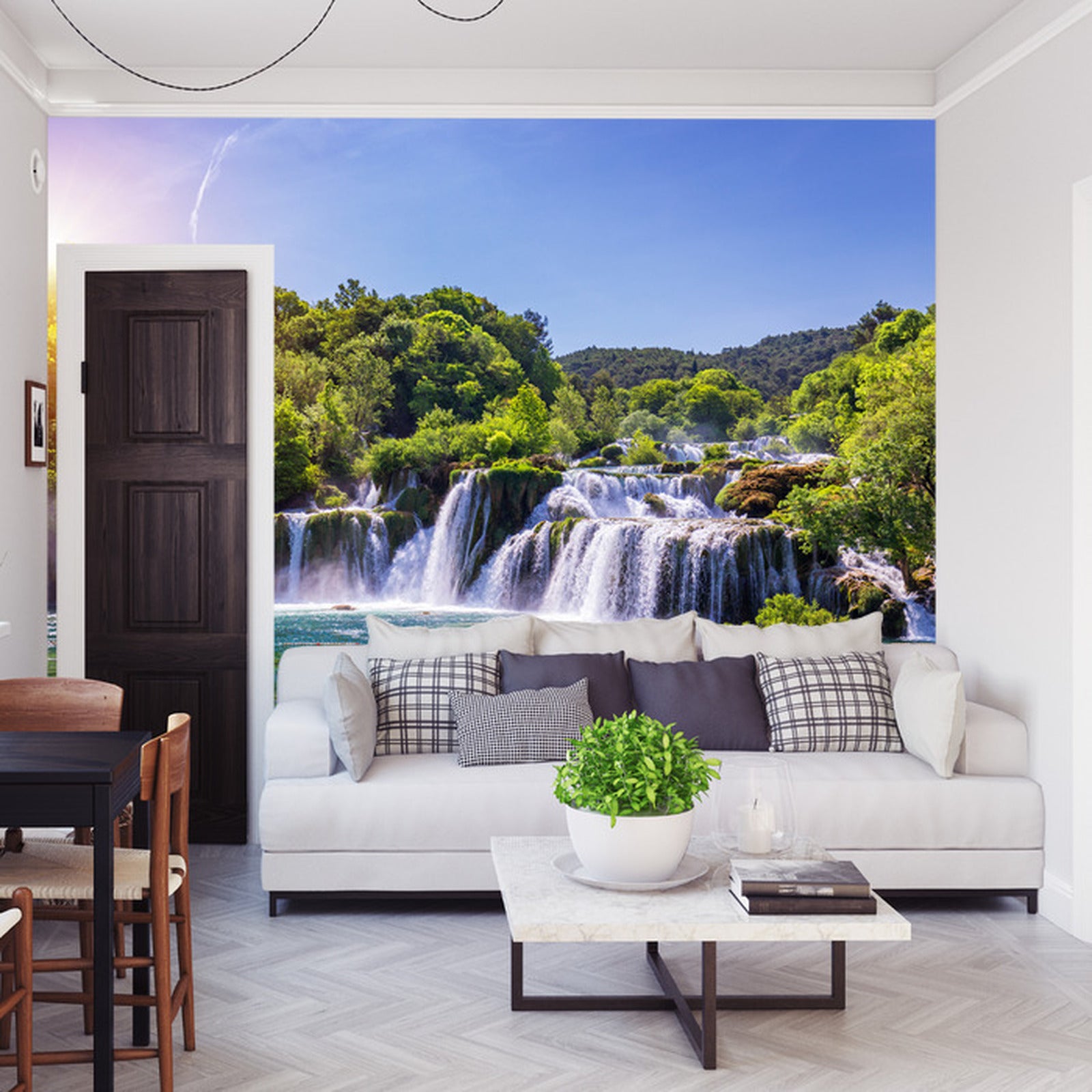 Fototapet Skradinski Bøkefossen, Kroatia