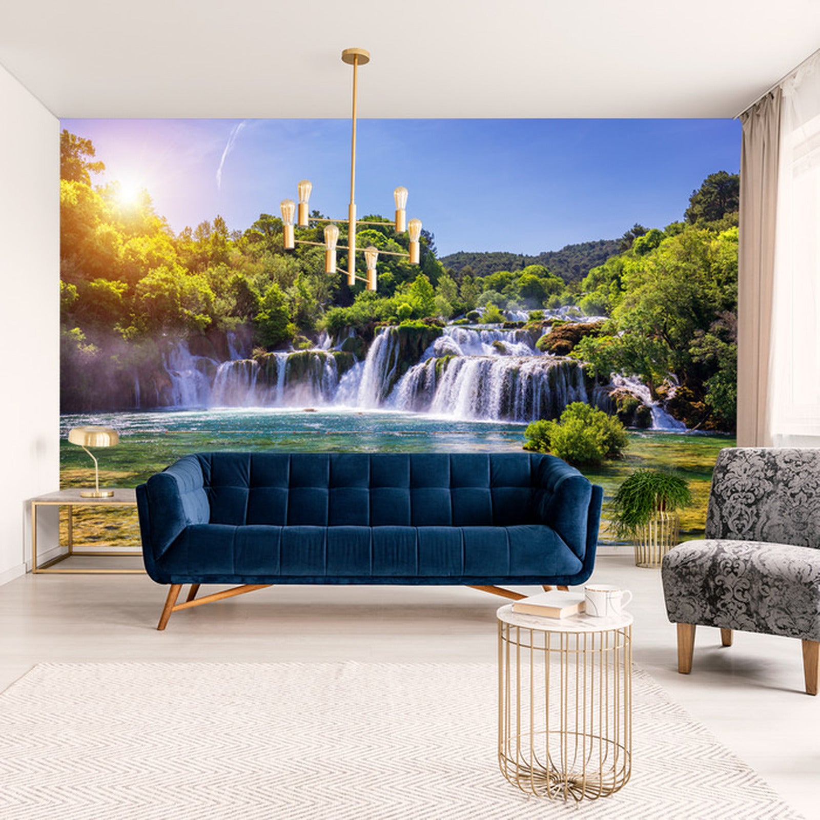 Fototapet Skradinski Bøkefossen, Kroatia