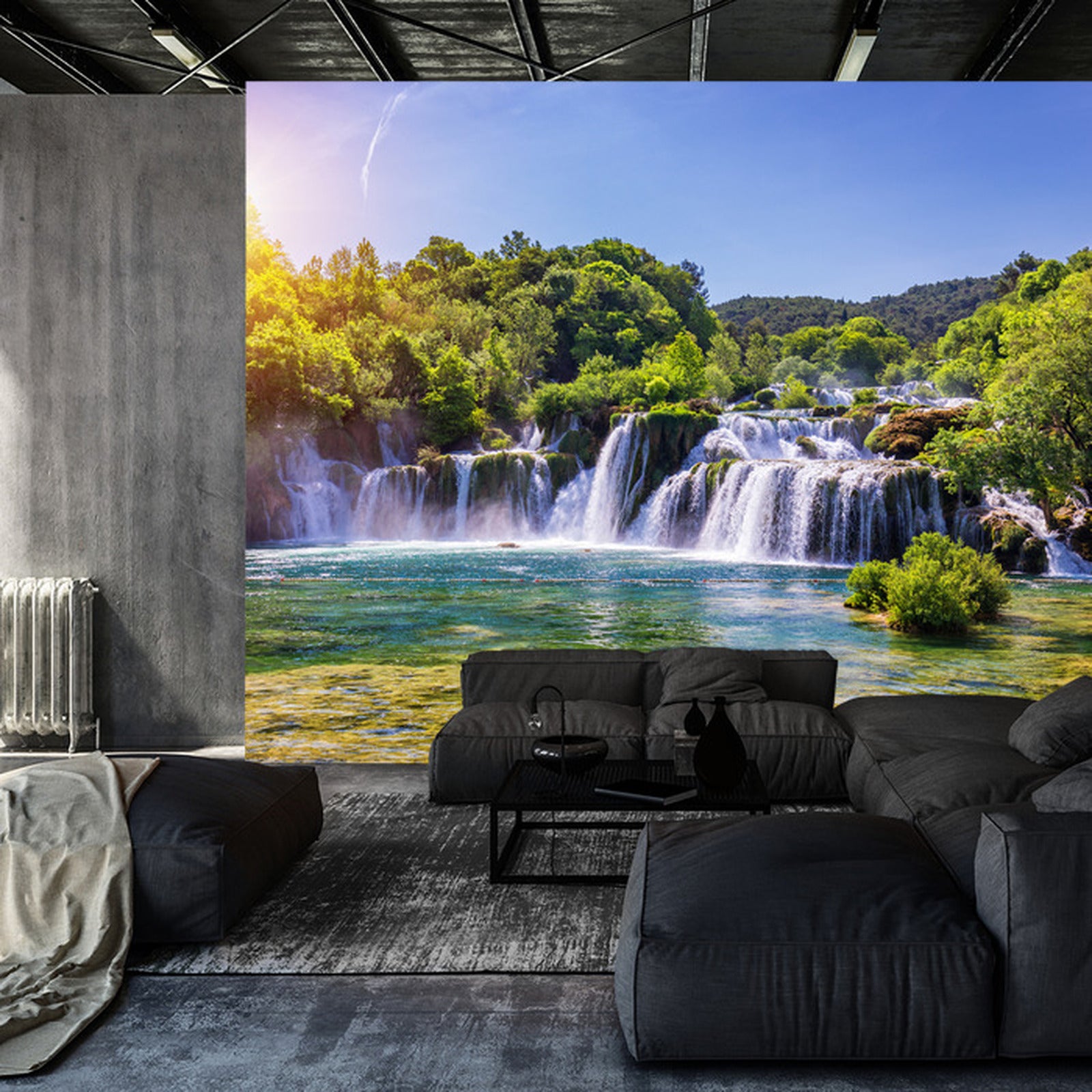 Fototapet Skradinski Bøkefossen, Kroatia