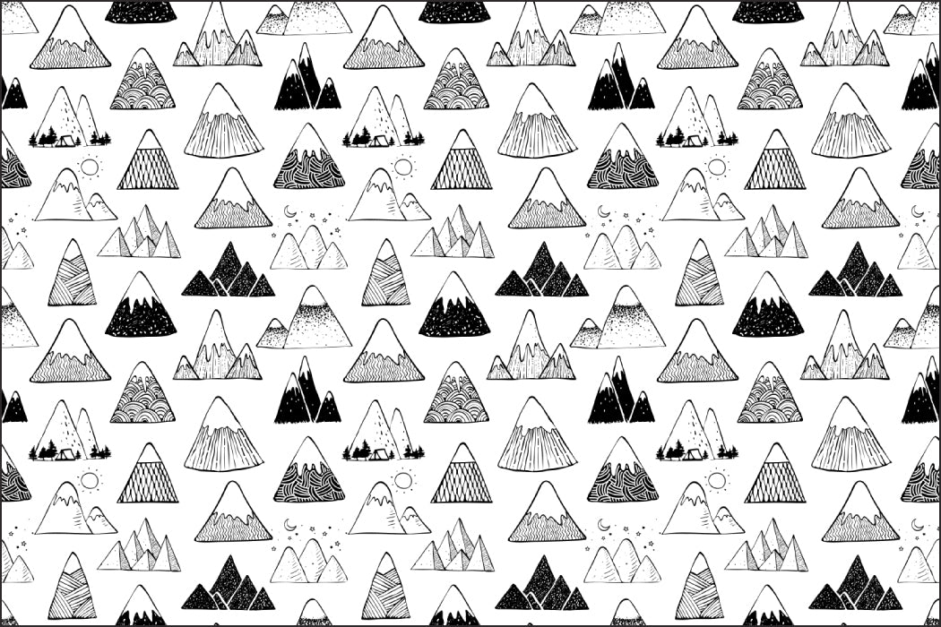 Fototapet Innsjø I Fjellene