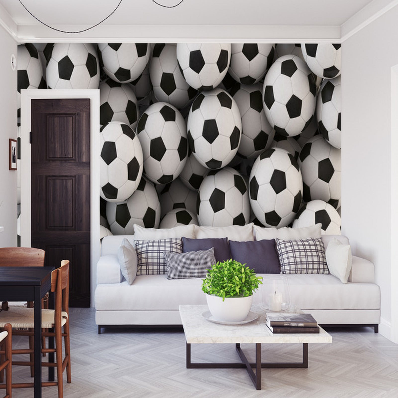 Fototapet Sportsfotball