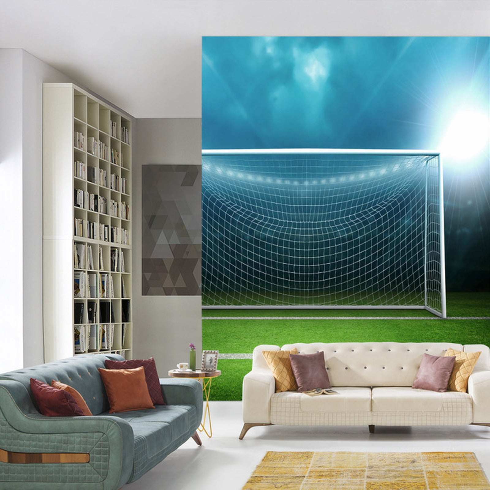 Fototapet Fotball 3D-Bane