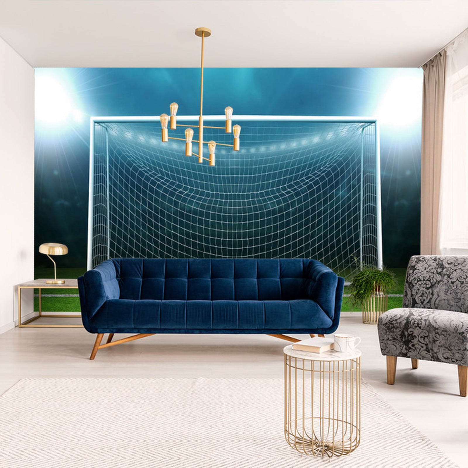 Fototapet Fotball 3D-Bane