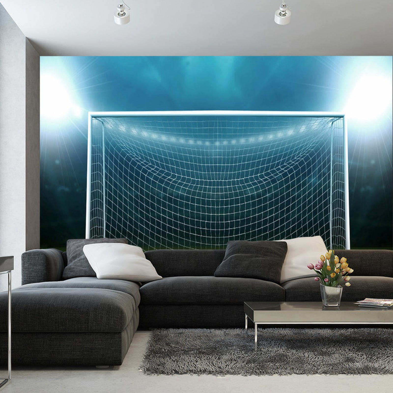 Fototapet Fotball 3D-Bane