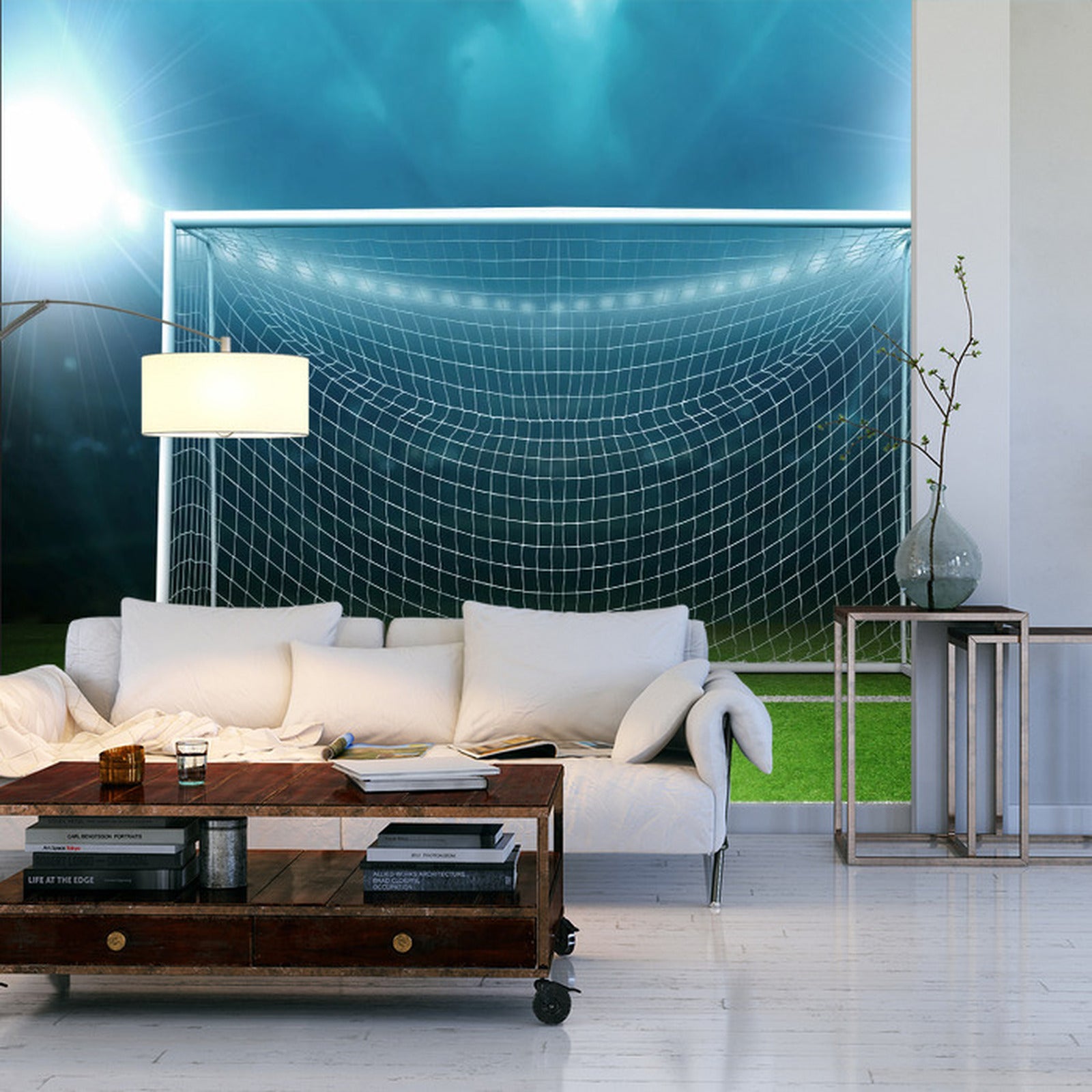 Fototapet Fotball 3D-Bane