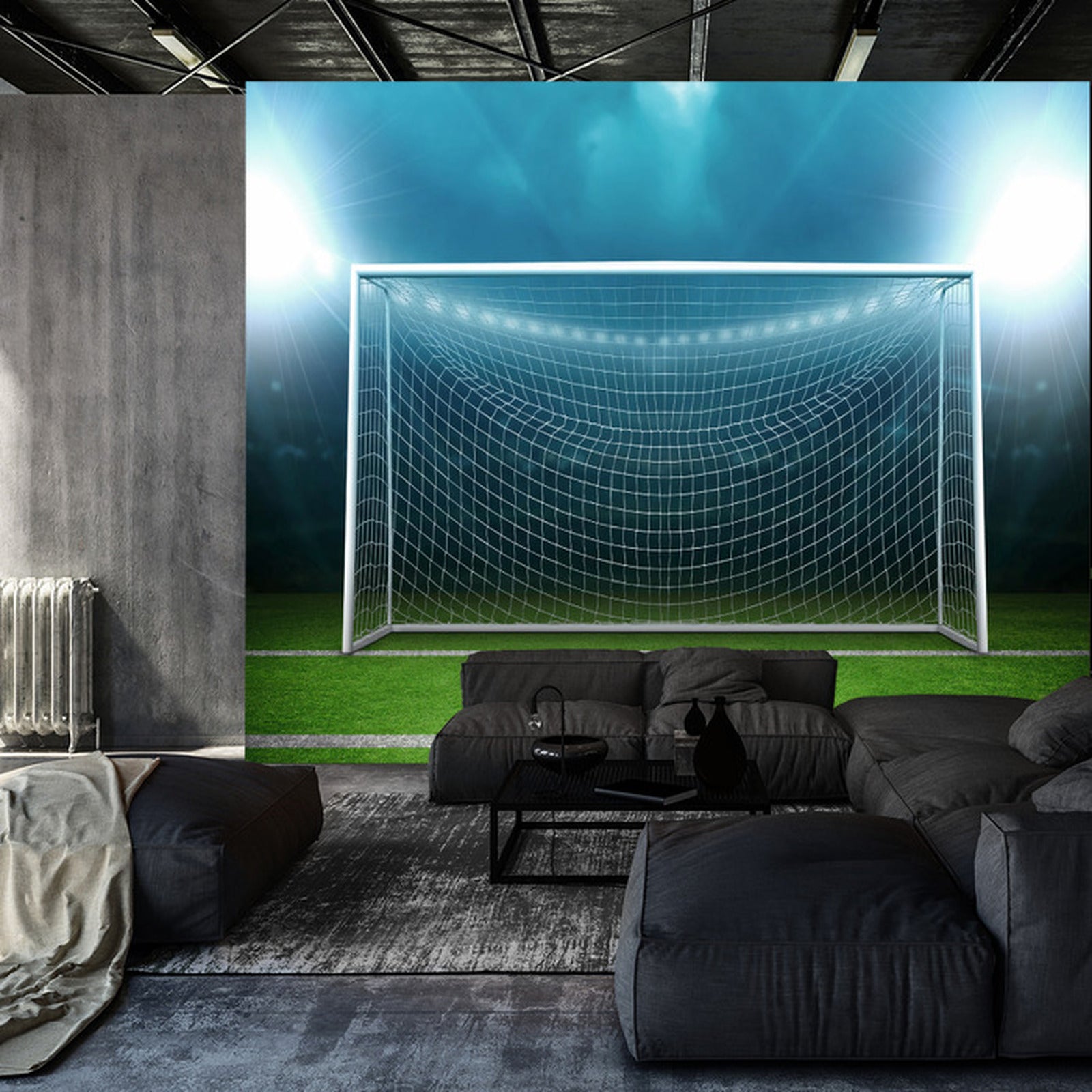 Fototapet Fotball 3D-Bane