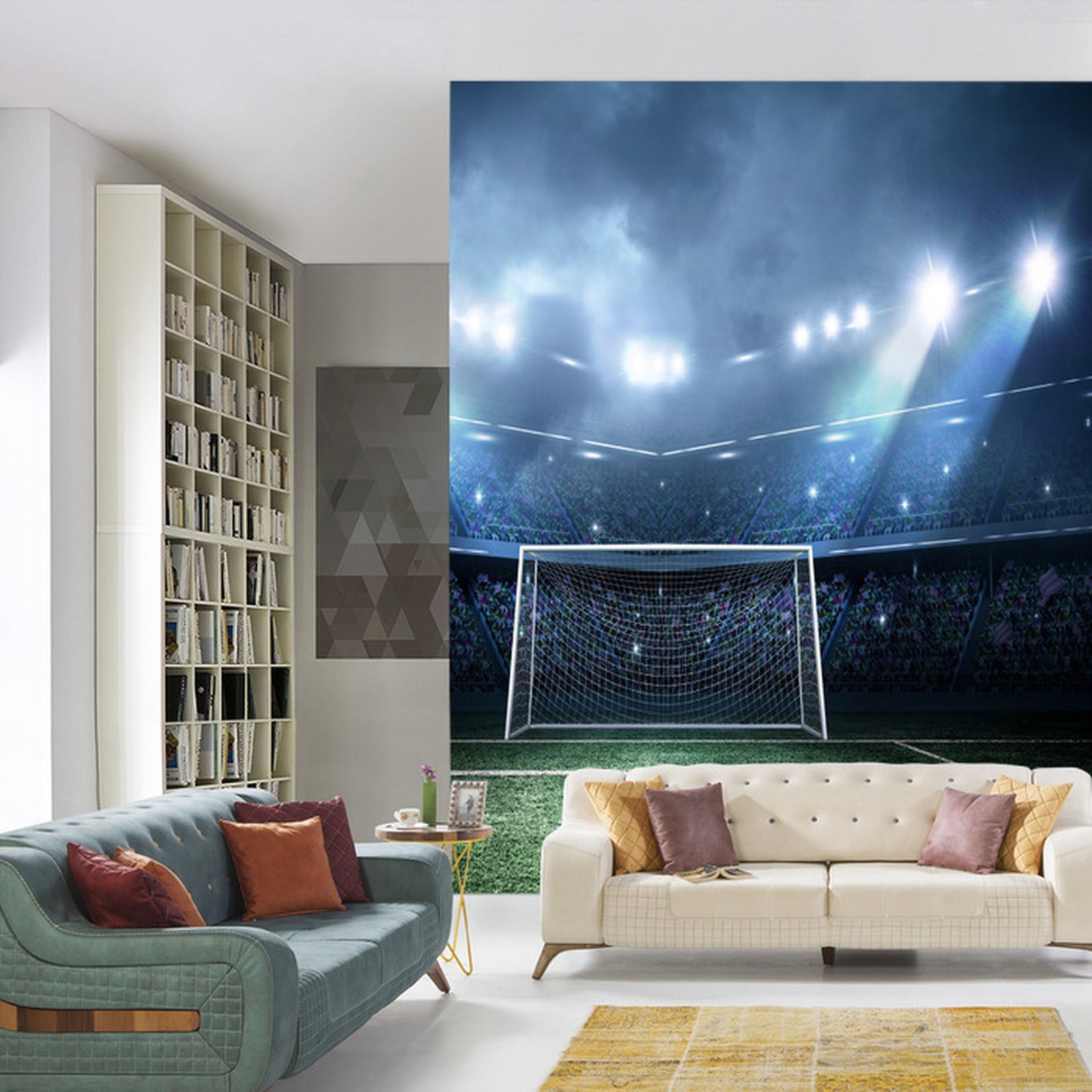 Fototapet Fotballstadion, Lekeplass