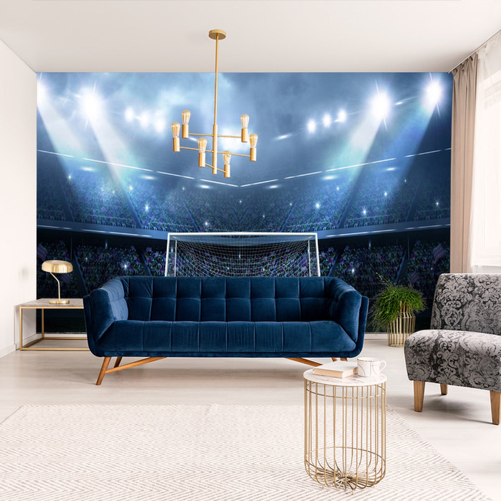 Fototapet Fotballstadion, Lekeplass