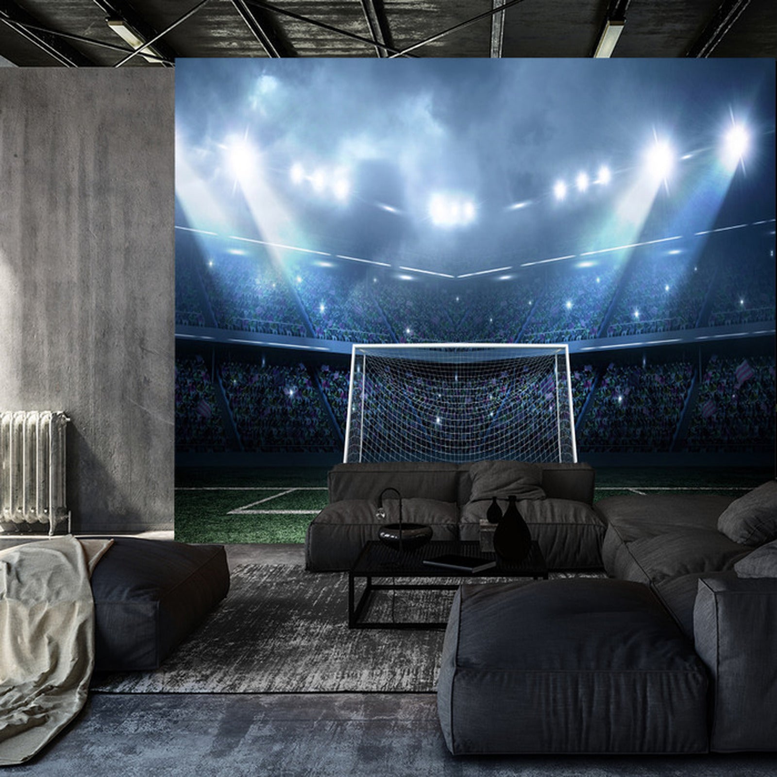 Fototapet Fotballstadion, Lekeplass