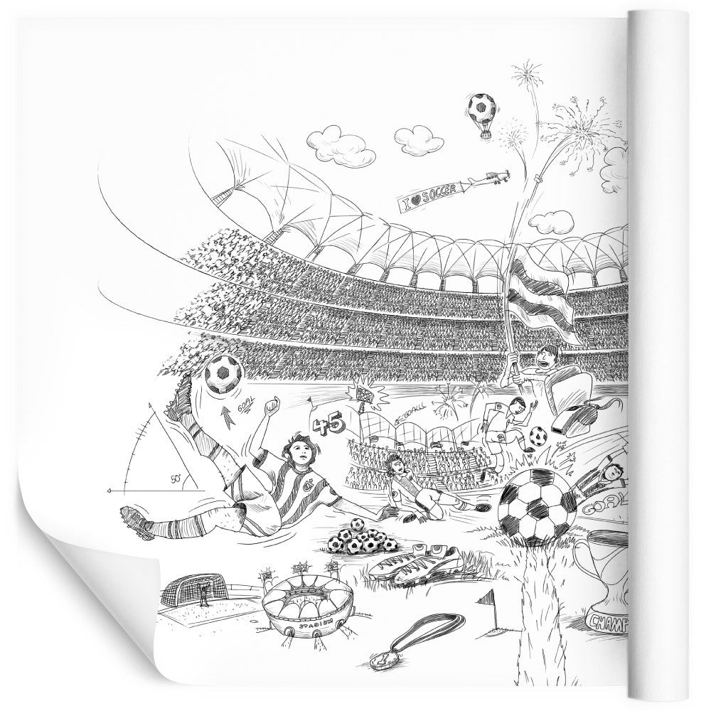 Fototapet Fotballstadion