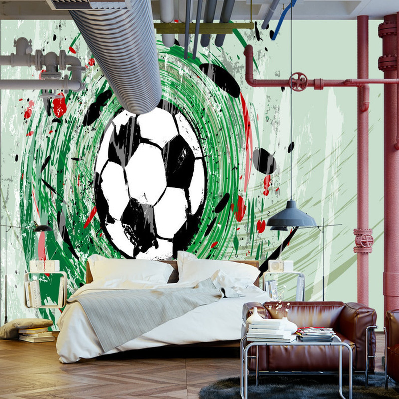 Fototapet Sports Fotball