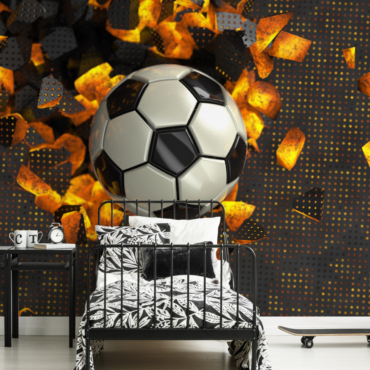 Fototapet Fotball 3D Sportsball