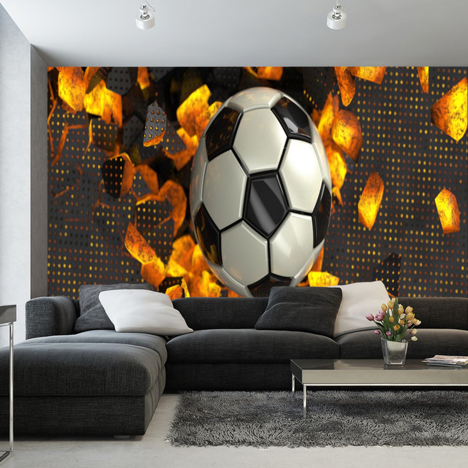 Fototapet Fotball 3D Sportsball