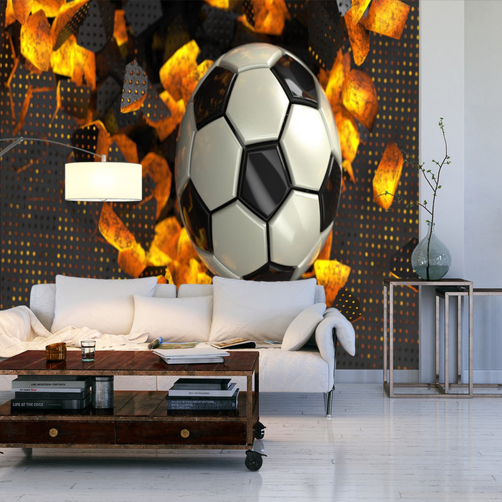 Fototapet Fotball 3D Sportsball