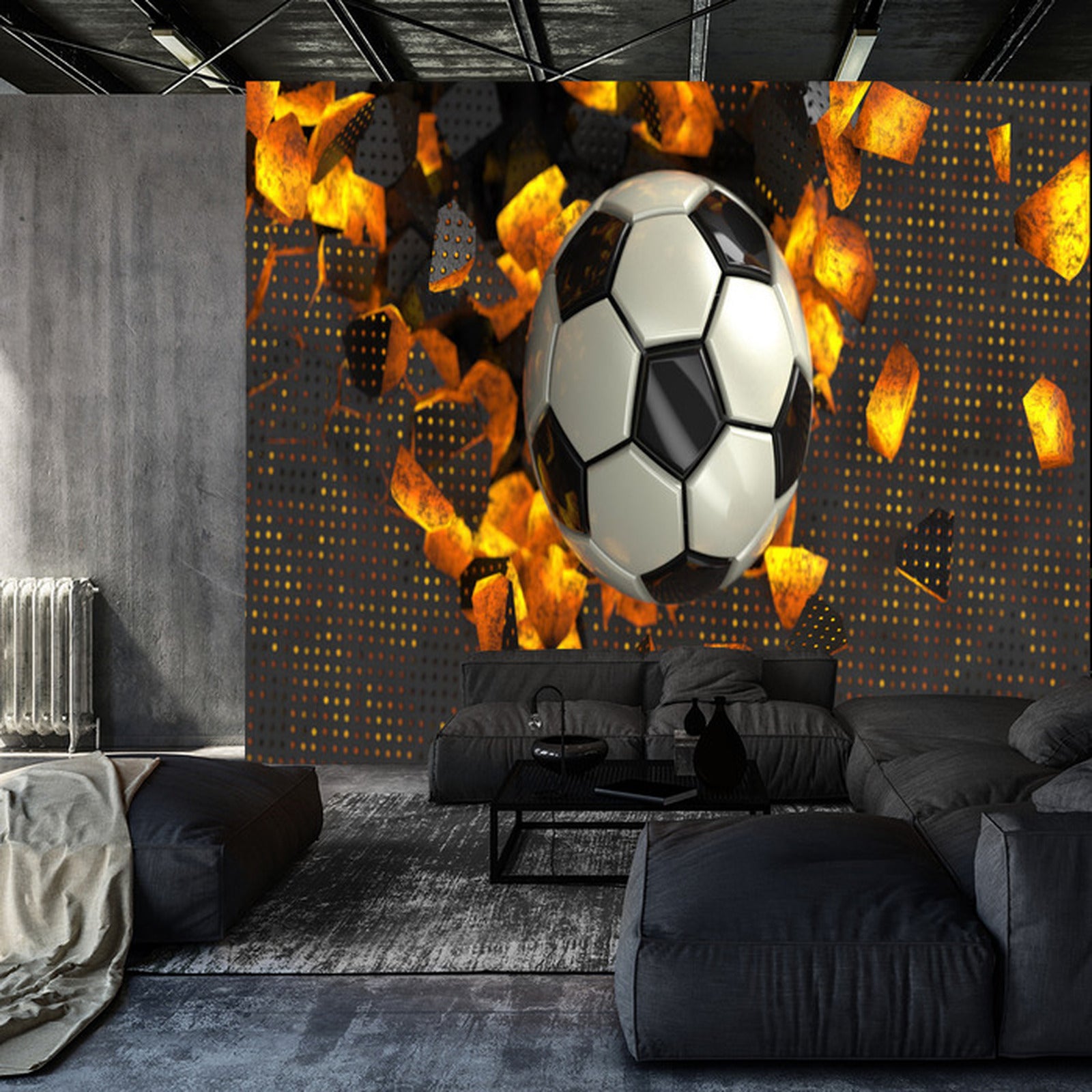 Fototapet Fotball 3D Sportsball