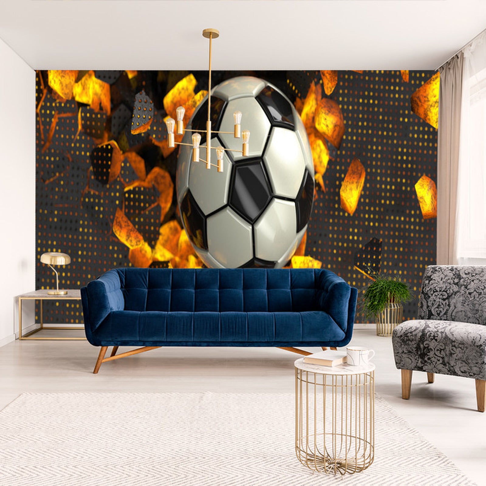 Fototapet Fotball 3D Sportsball