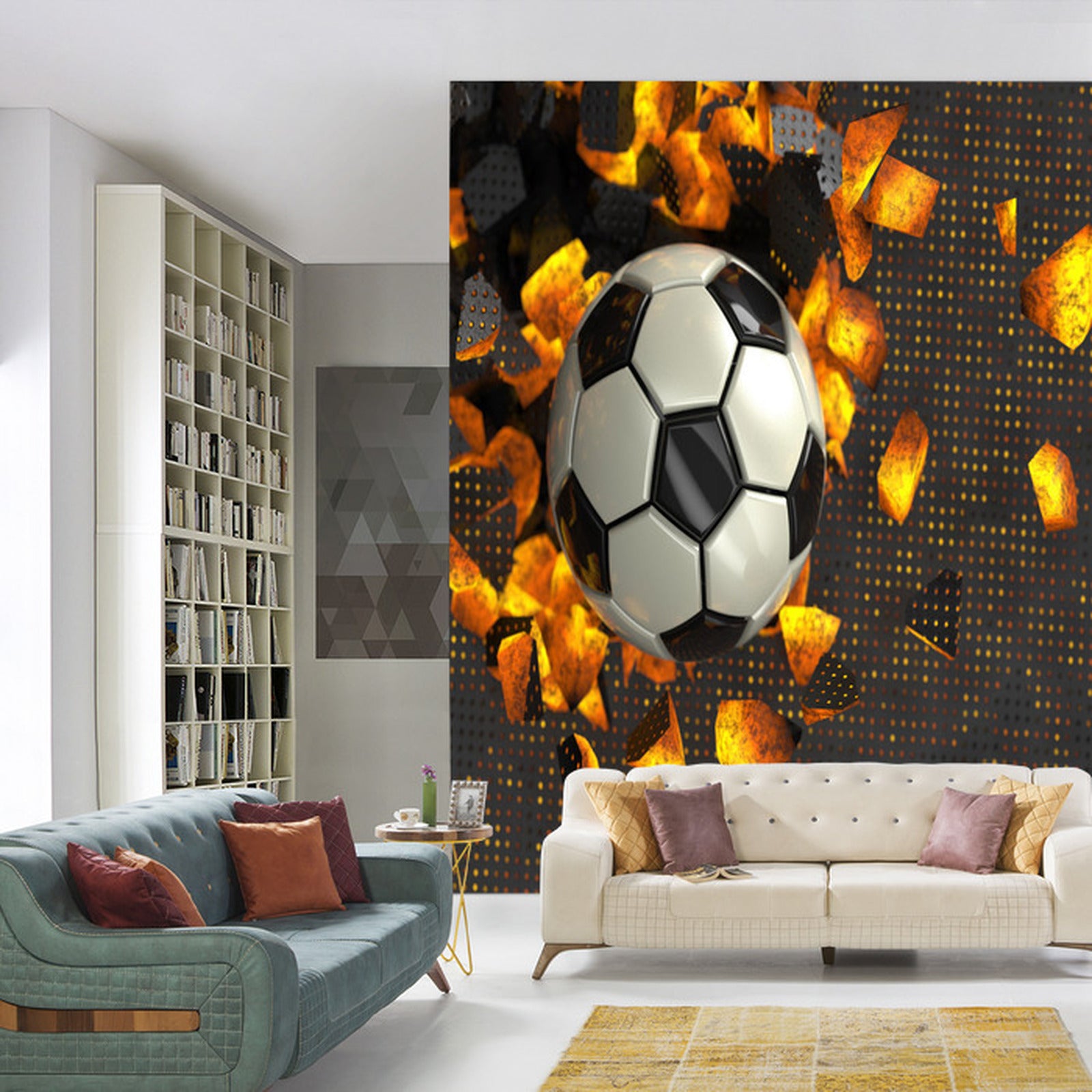 Fototapet Fotball 3D Sportsball