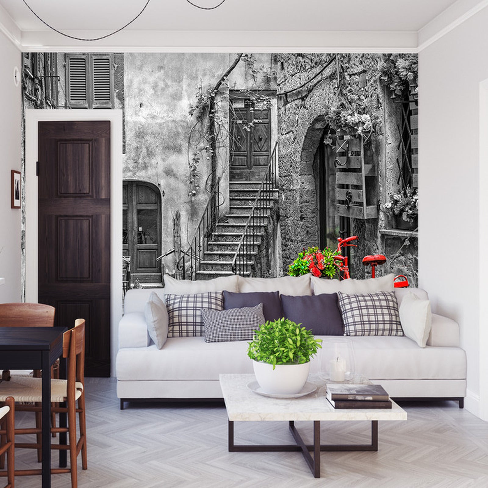 Fototapet Italiensk Allé