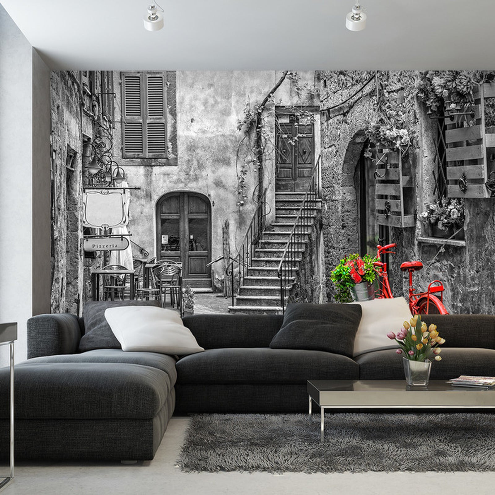 Fototapet Italiensk Allé