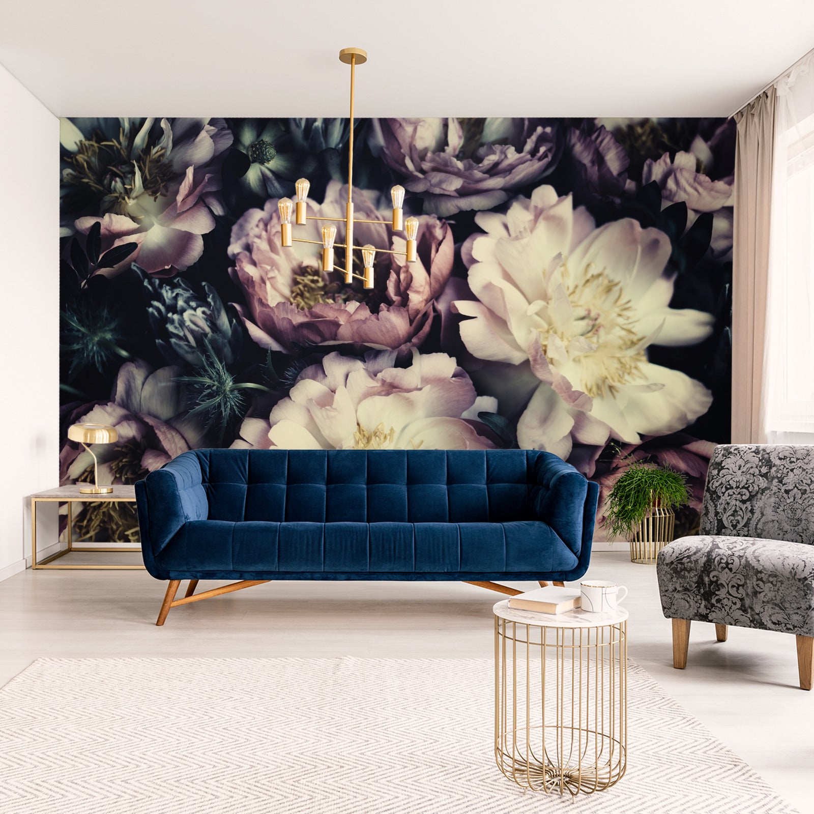 Fototapet Fargerike Vintagepioner